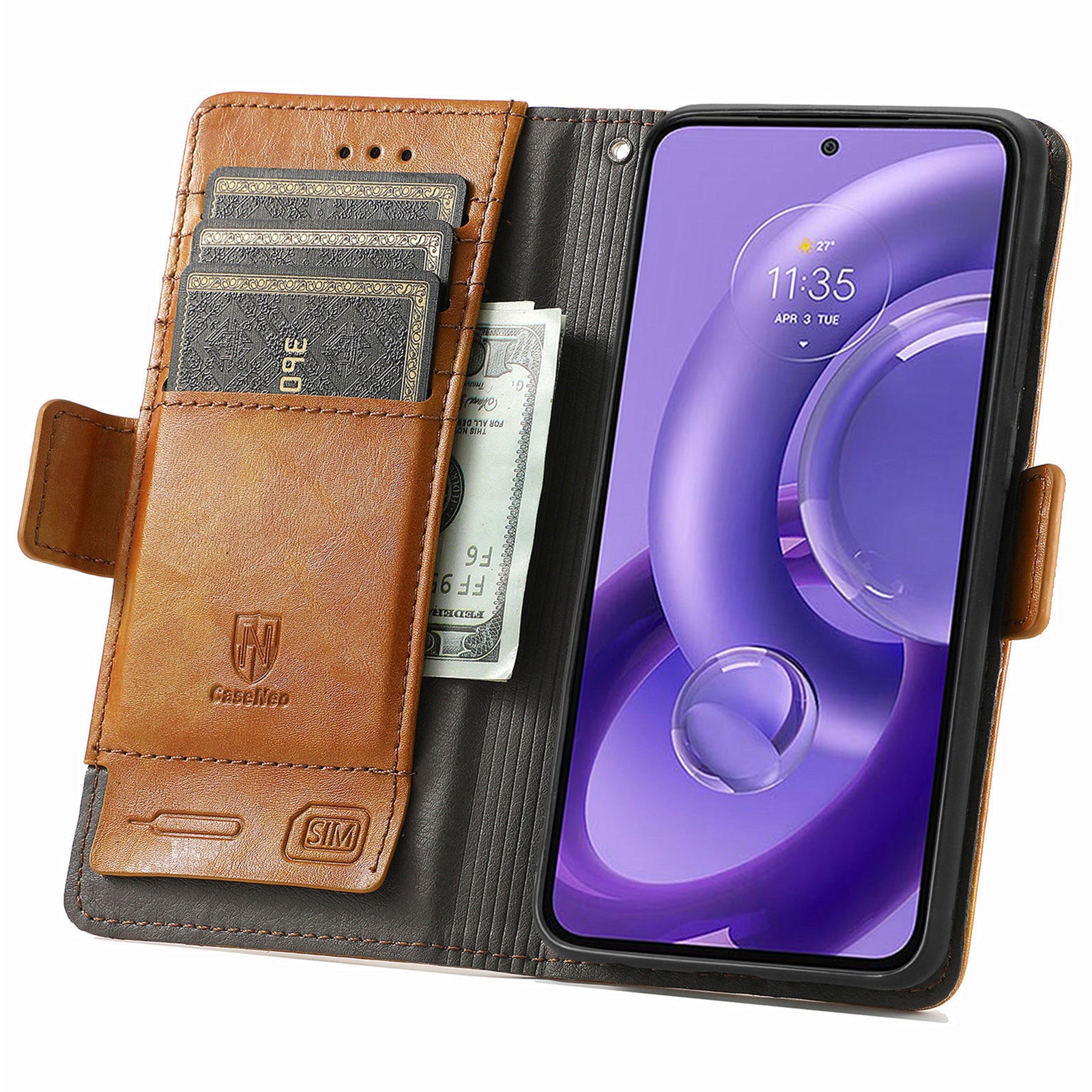 CASENEO 002 Series for Motorola Edge 30 Neo 5G Edge 30 Lite RFID Blocking Business Splicing Style Leather Full Protection Phone Case Flip Wallet Stand Cover CASENEO 002 Series for Motorola Edge 30 Neo 5G Edge 30 Lite RFID Blocking Business Splicing Style Leather Full Protection Phone Case Flip Wallet Stand Cover